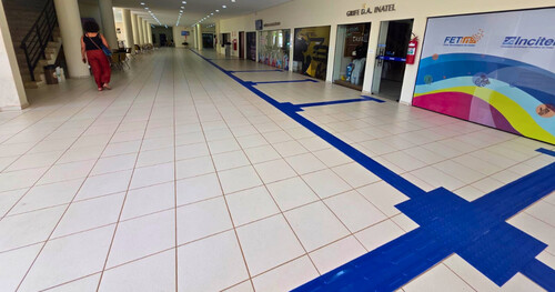 A iniciativa reforça o compromisso da instituição com a inclusão e a segurança de todos que circulam pelo Campus.