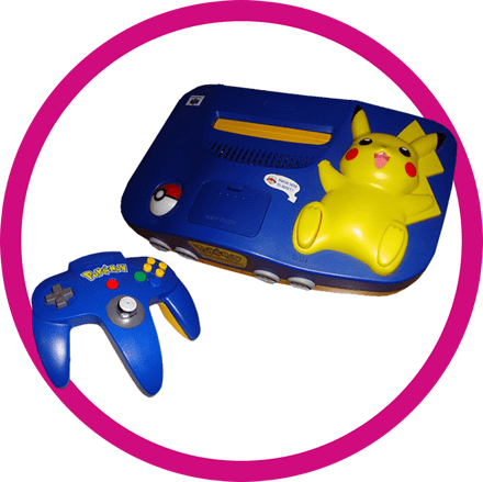 Nintendo 64 pikachu